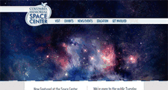 Desktop Screenshot of columbiaspacescience.org