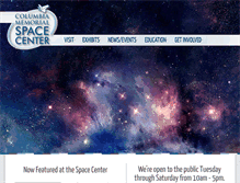 Tablet Screenshot of columbiaspacescience.org